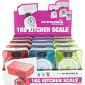 1kg Plastic Kitchen Scale - Display Box ( 12