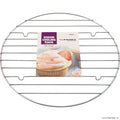 25cm Round Cake Cooler - Chrome