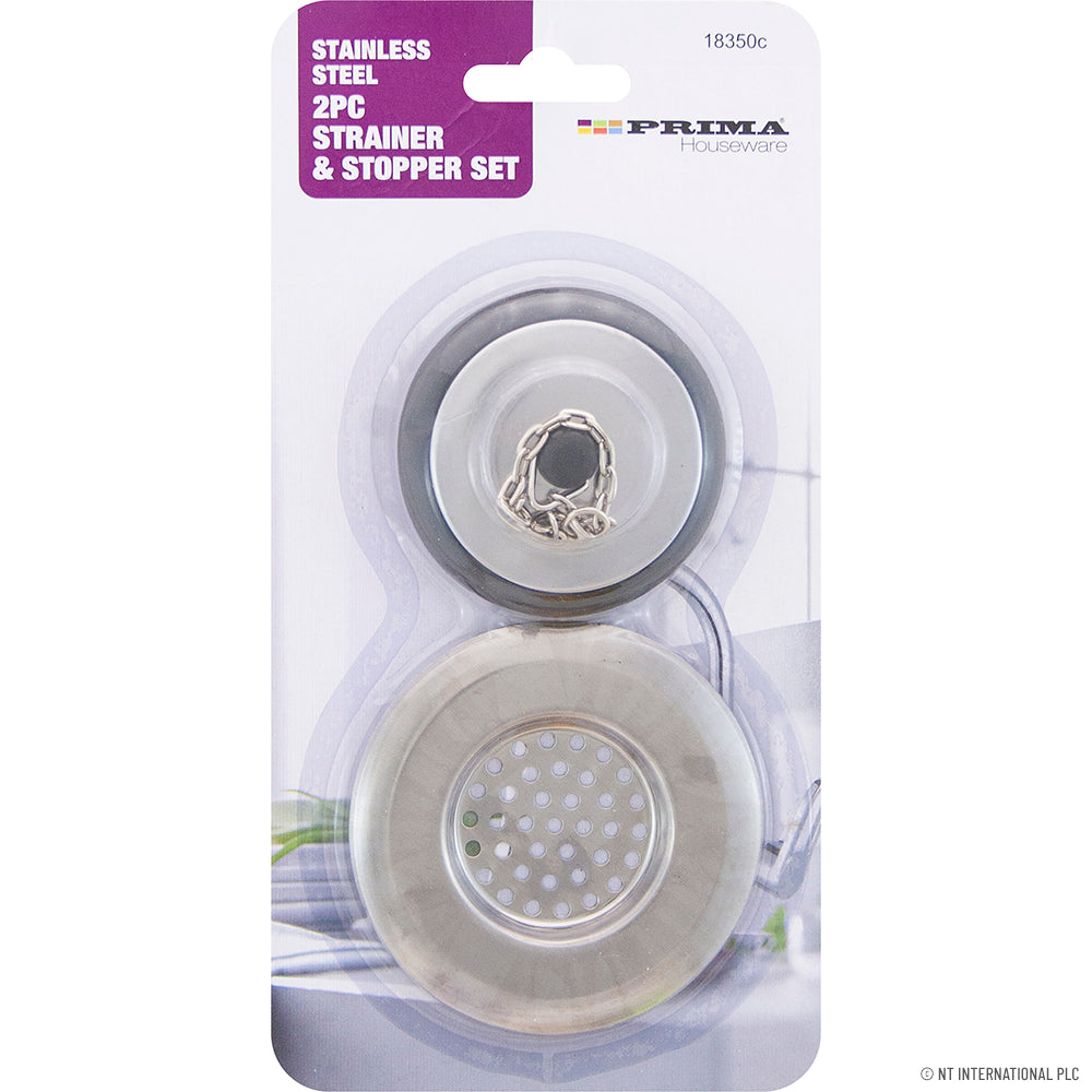 Peak Kit 2pc Sink Strainer & Rubber Stopper - Peak Kit