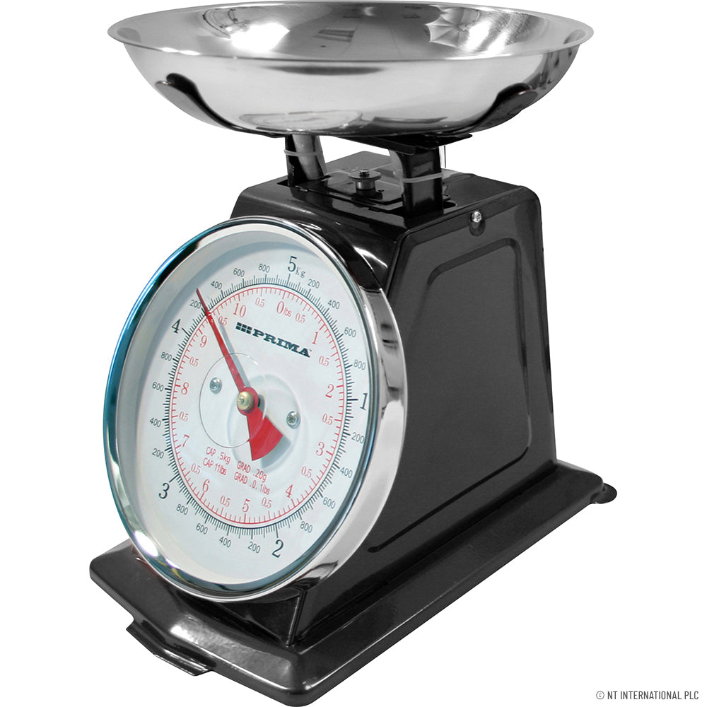 5kg Mechanical Kitchen Scale - Red