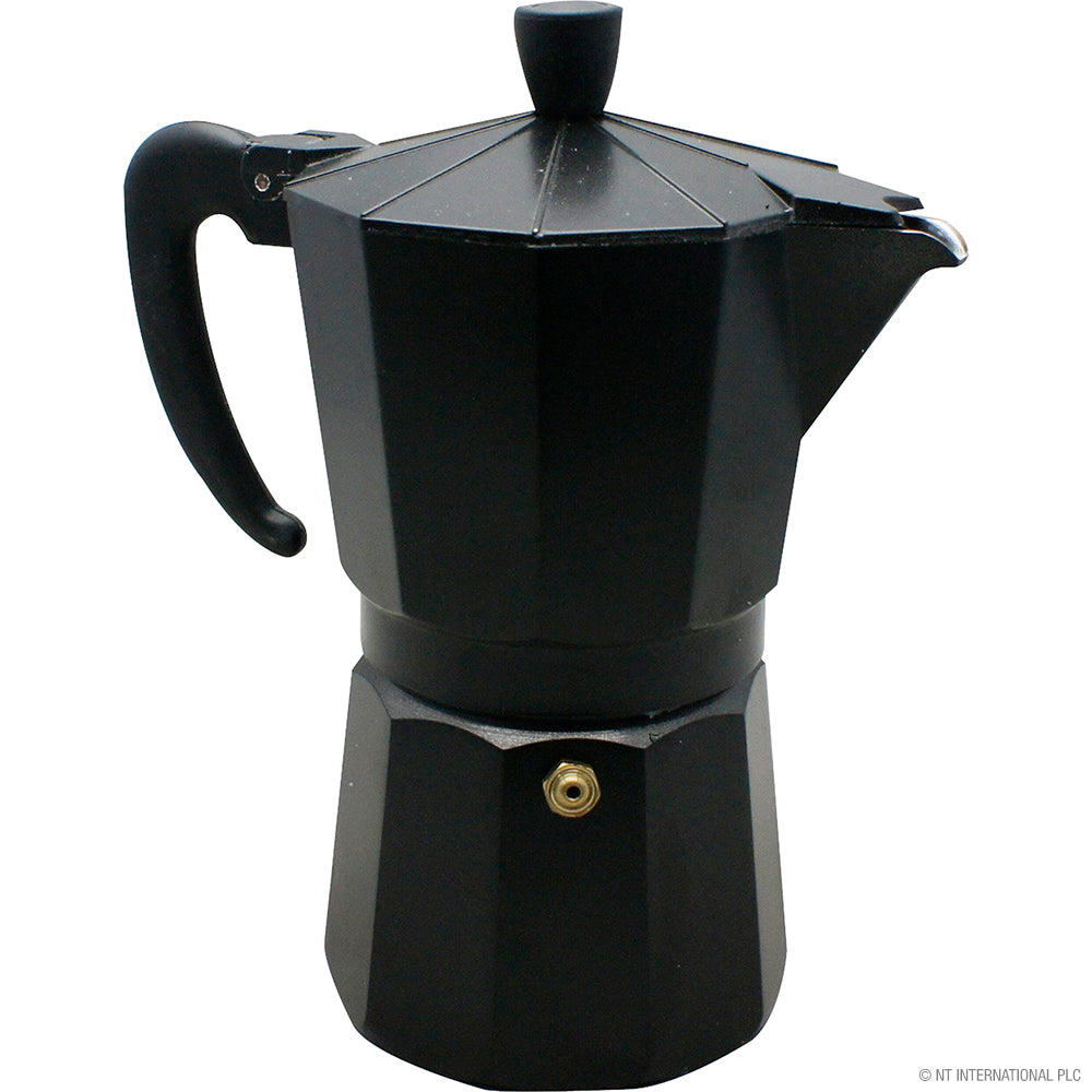 6 Cup Coffee Maker in Red, Black and Cream