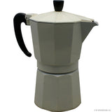 6 Cup Coffee Maker in Red, Black and Cream