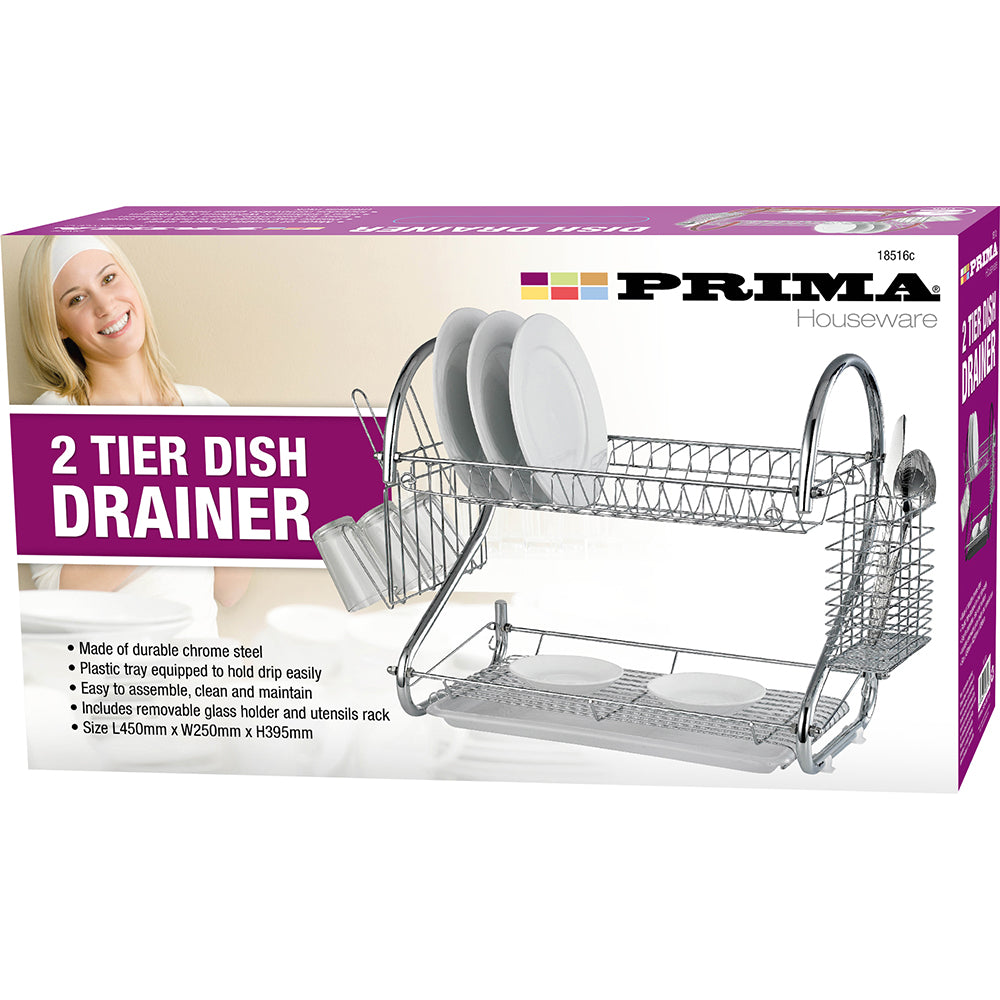 2 Tier Dish Drainer