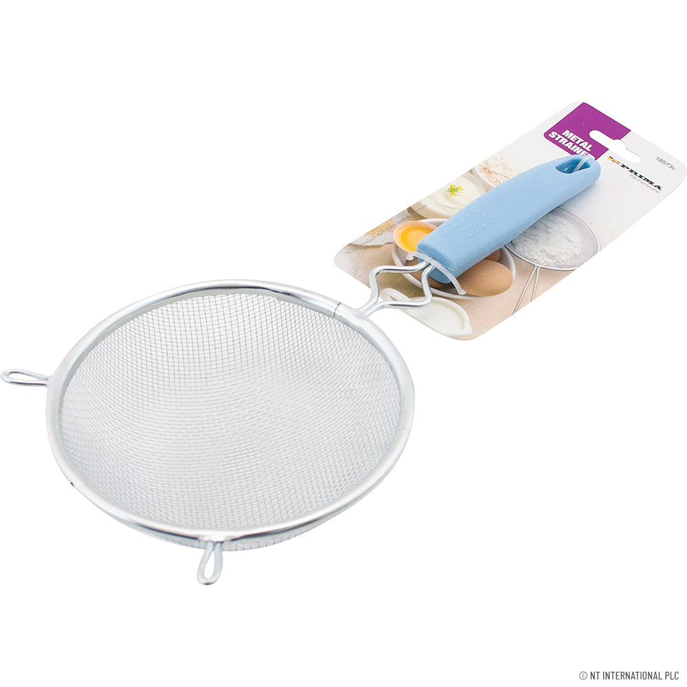 13cm Metal Tea Strainer - Plastic Handle