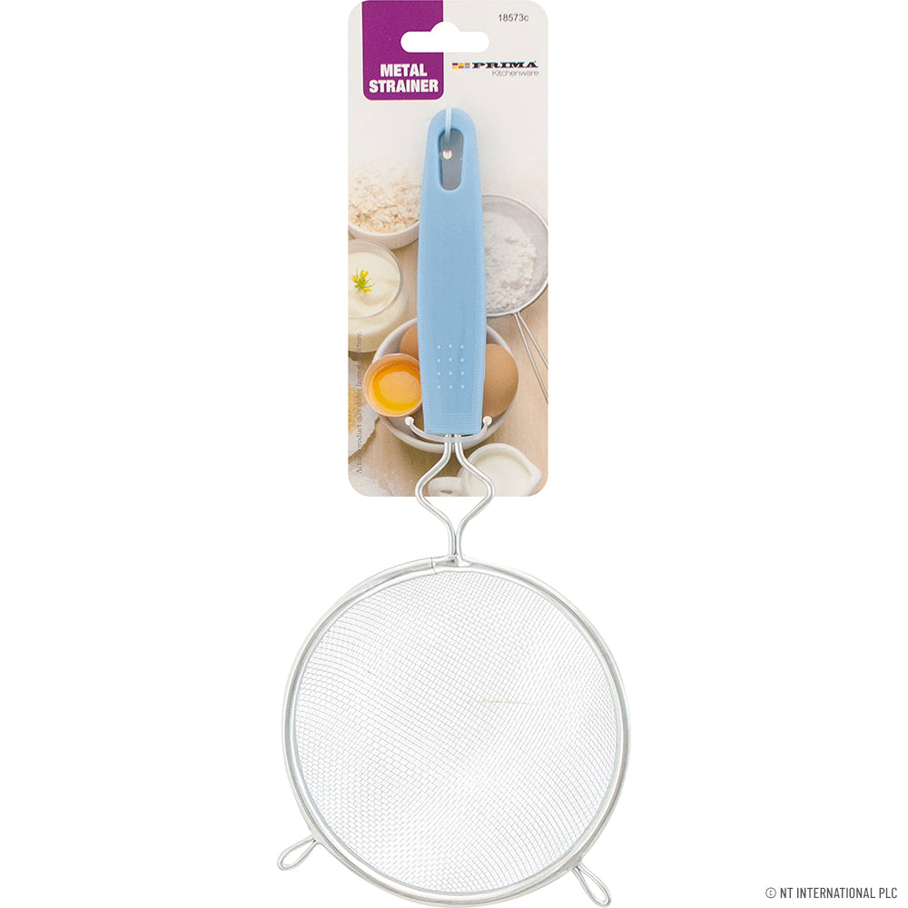 13cm Metal Tea Strainer - Plastic Handle