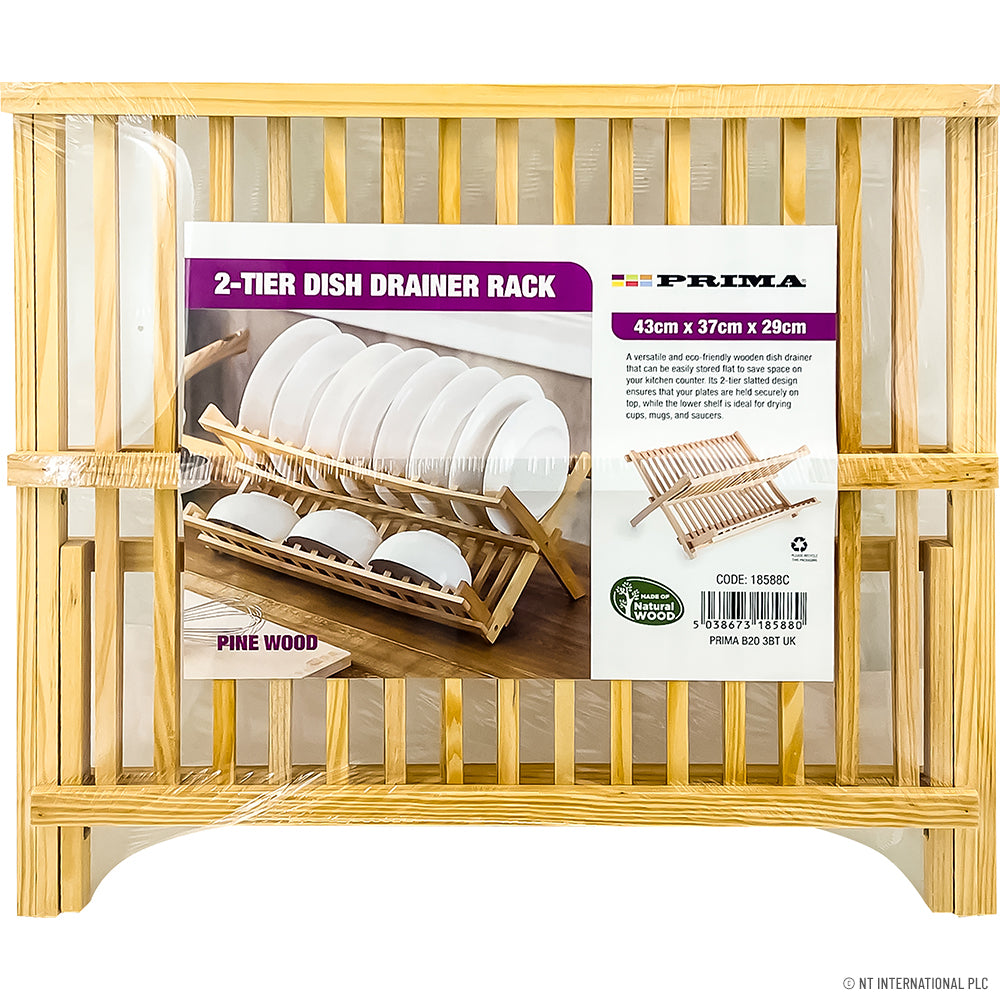 Pine Wood Dish Rack 43*37*29