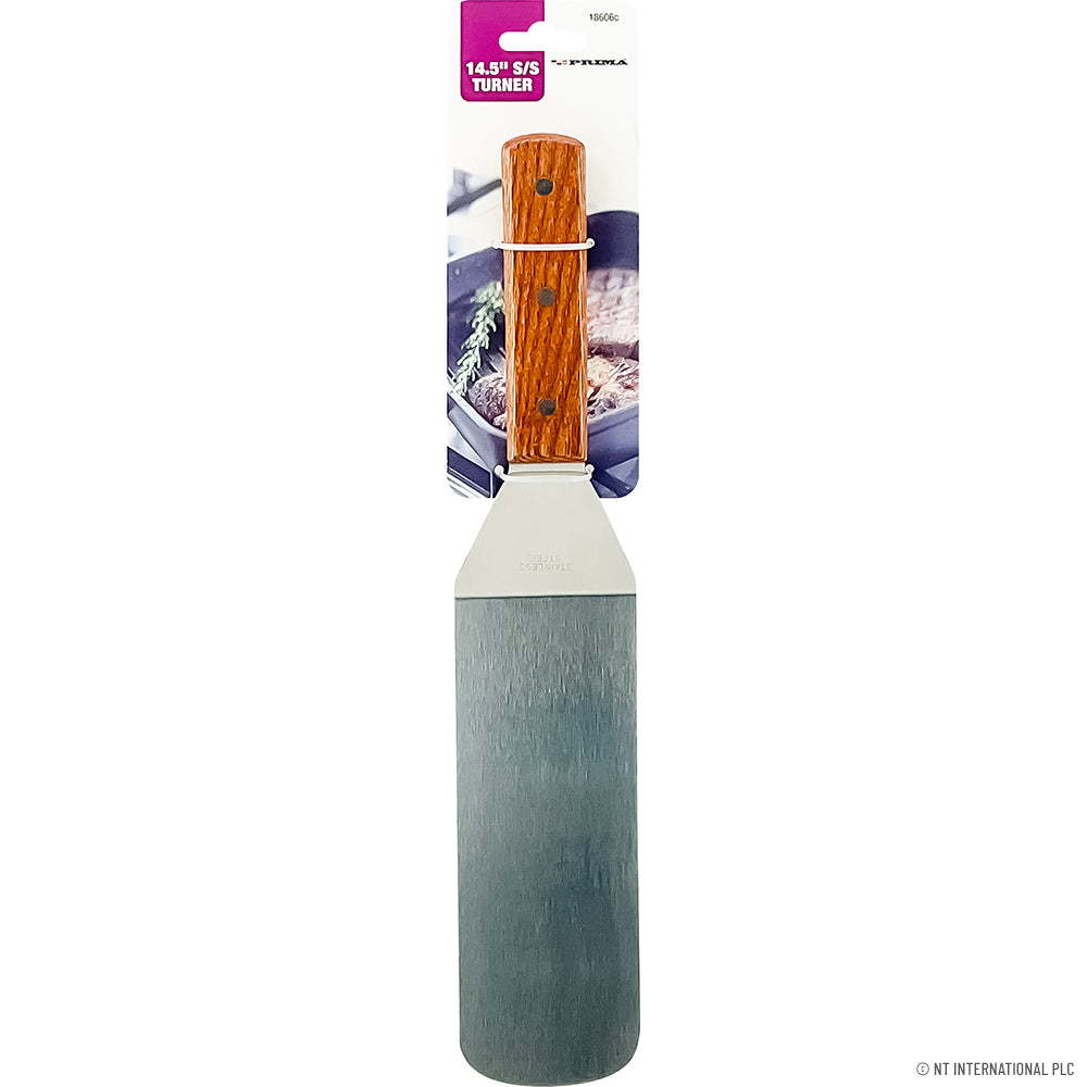 Peak Kit Overall Size 36.5x7cm Stainless Steel Turner With Wood Ha - Peak Kit