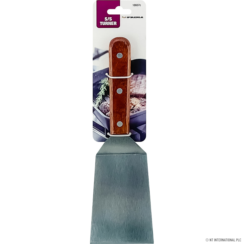 Peak Kit 27.5x9cm Stainless Steel Turner With Wood Handle - Peak Kit