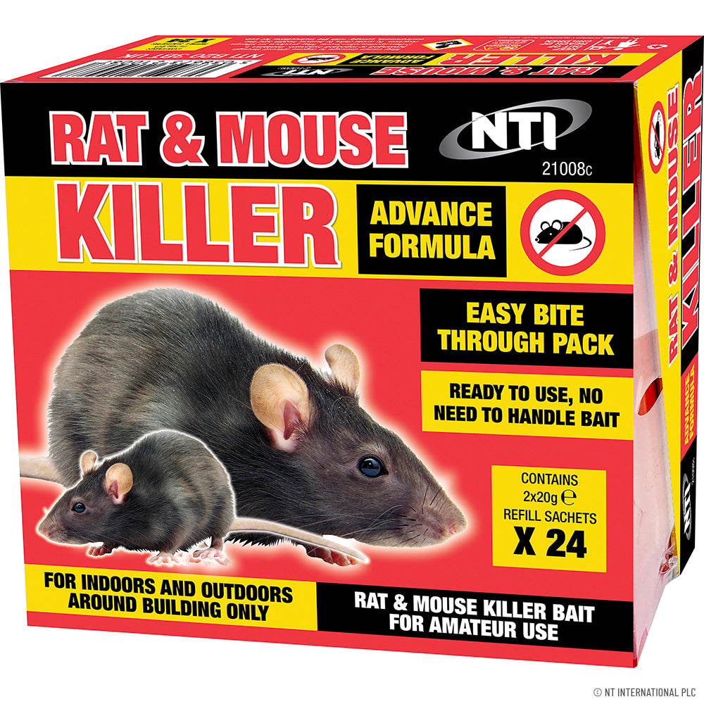2 x 20g Rat & Mouse Killer - Display Box