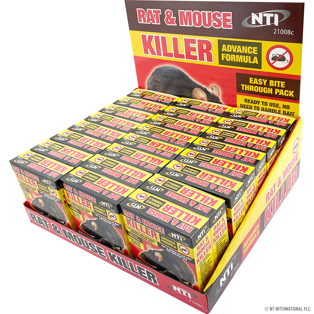 2 x 20g Rat & Mouse Killer - Display Box