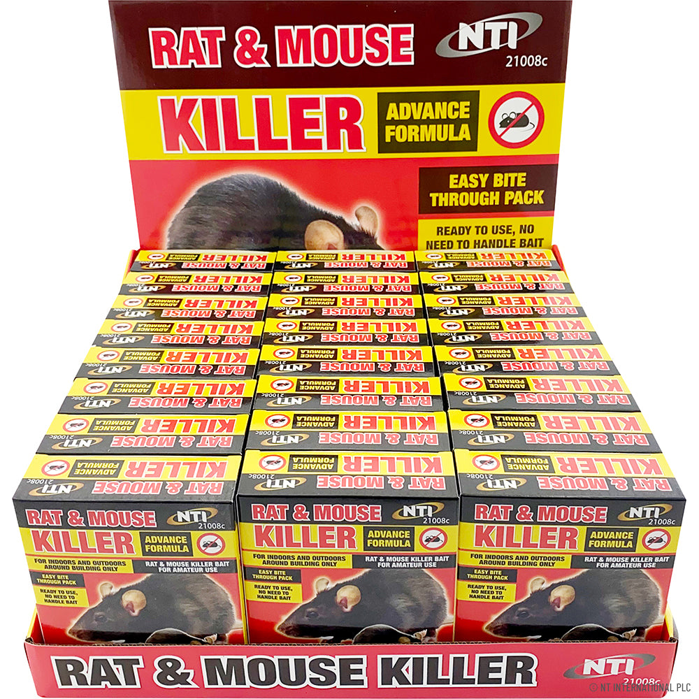 2 x 20g Rat & Mouse Killer - Display Box