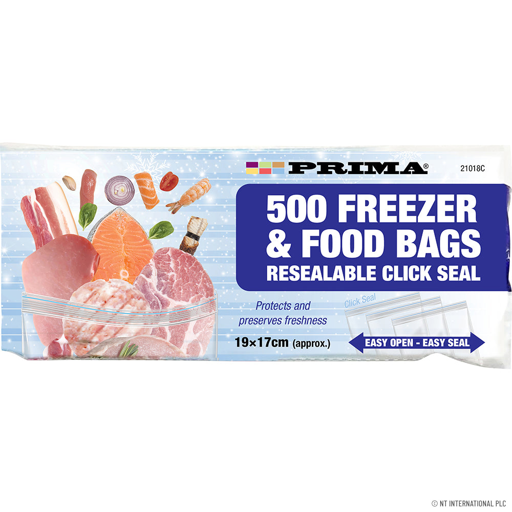Peak Kit 500 Food & Freezer Bags Roll 19 x 17cm - Peak Kit