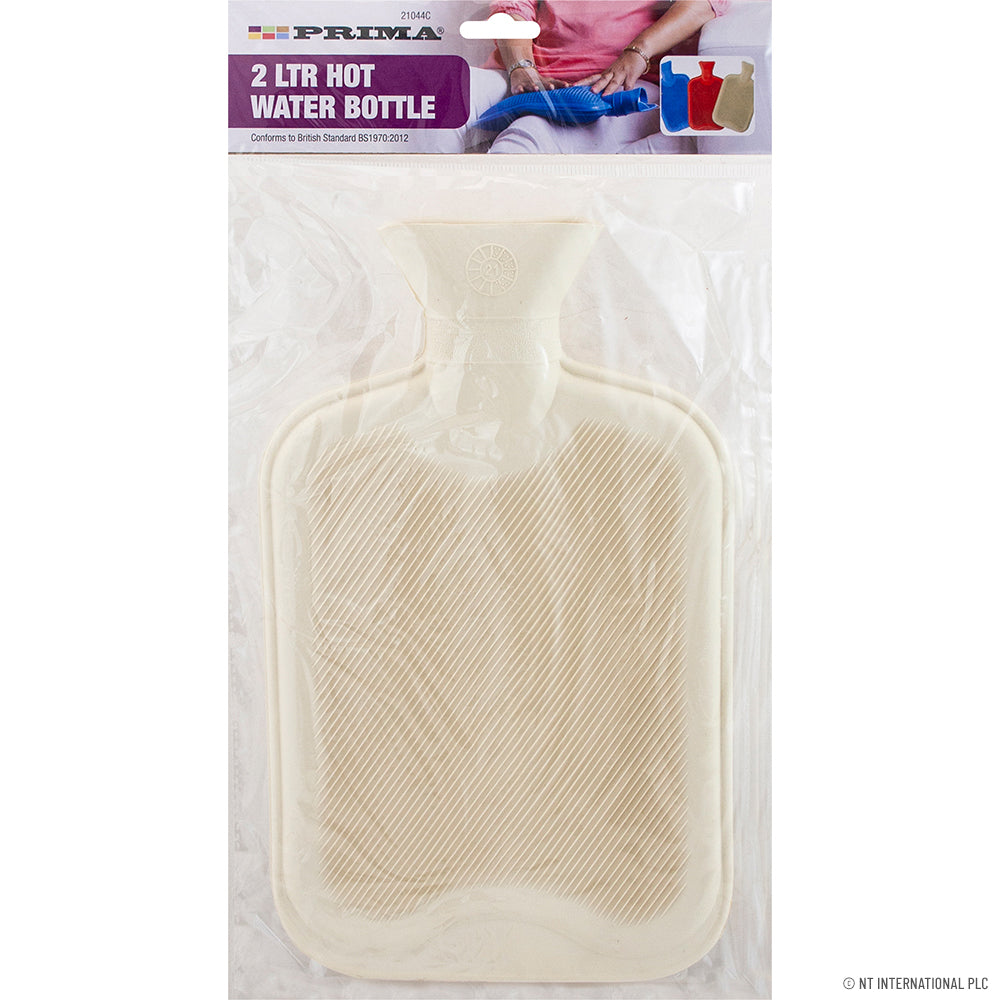2L Hot Water Bottle in Assorted Colours