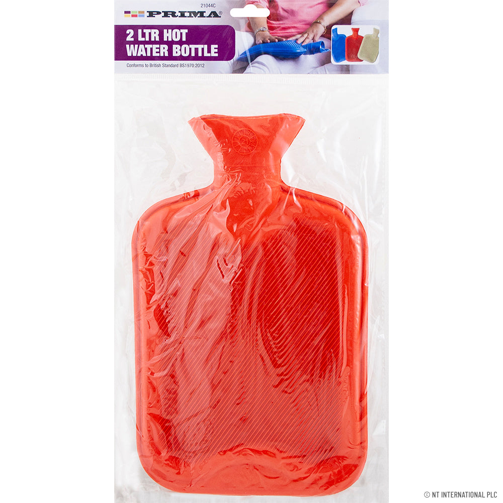 2L Hot Water Bottle in Assorted Colours
