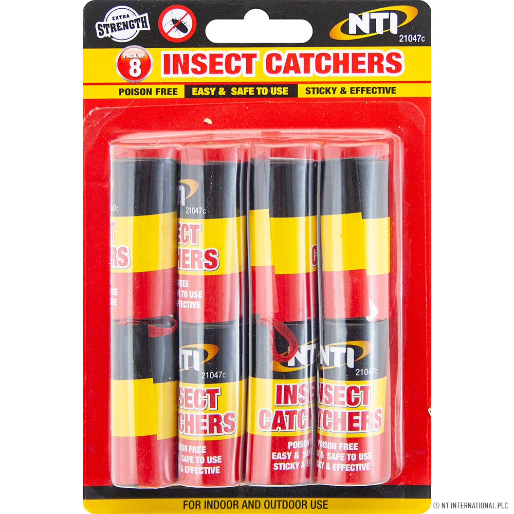8pk Insect / Fly Paper Catchers