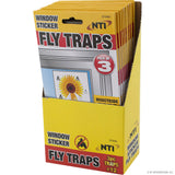 Peak Kit 3pc Fly Trap Window Stickers - Display Box - Peak Kit