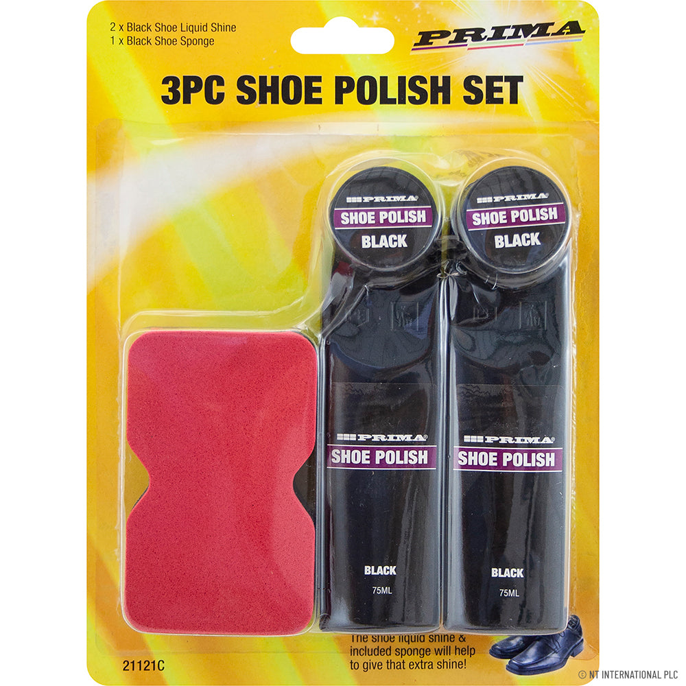 Peak Kit 3pc Shoe Polish Set - Sponge - Peak Kit