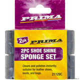 2pc Shoe Shine Sponge