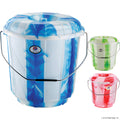Bucket w/lid - 07 Ltrs Double Colour - SK-282