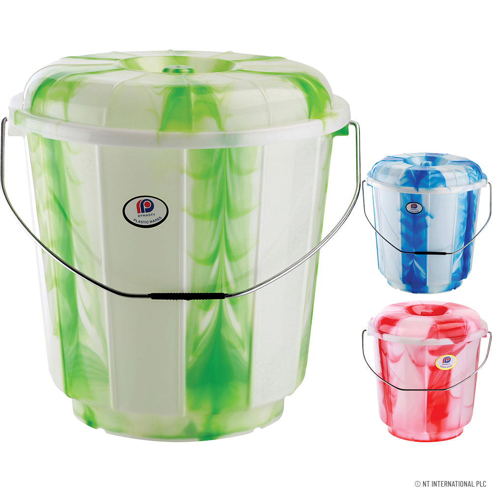 Bucket w/lid 13 Ltrs Double Colour - SK-28275