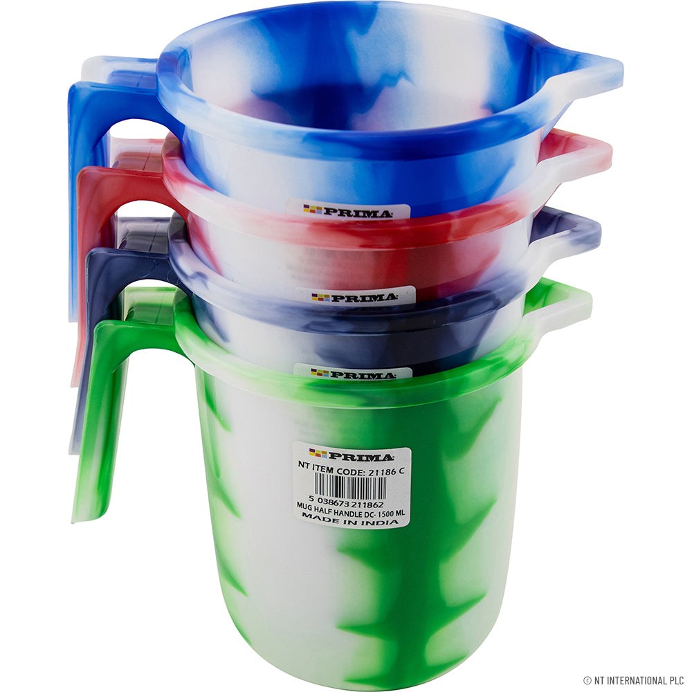 Mug Half Handle Double Colour- Red,Blue,Green