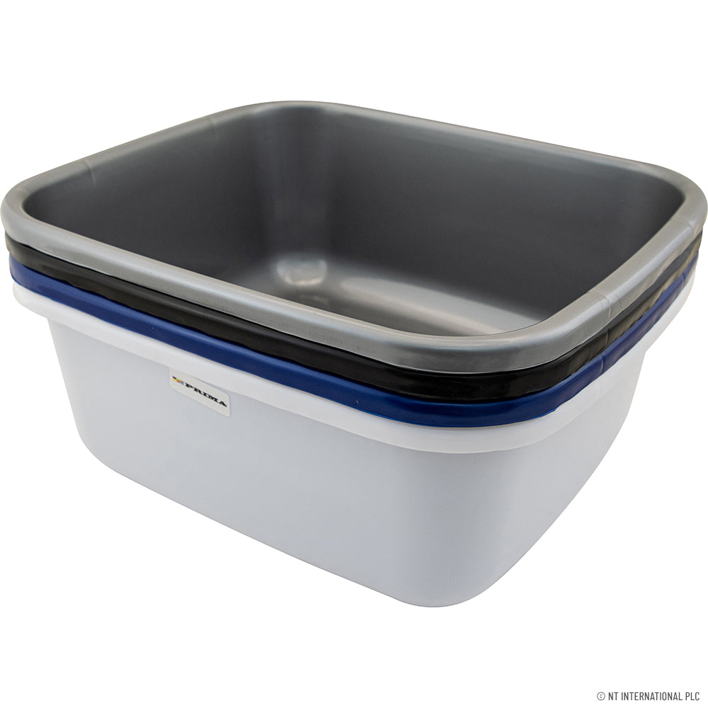 Quadrate Tub - Black,Silver