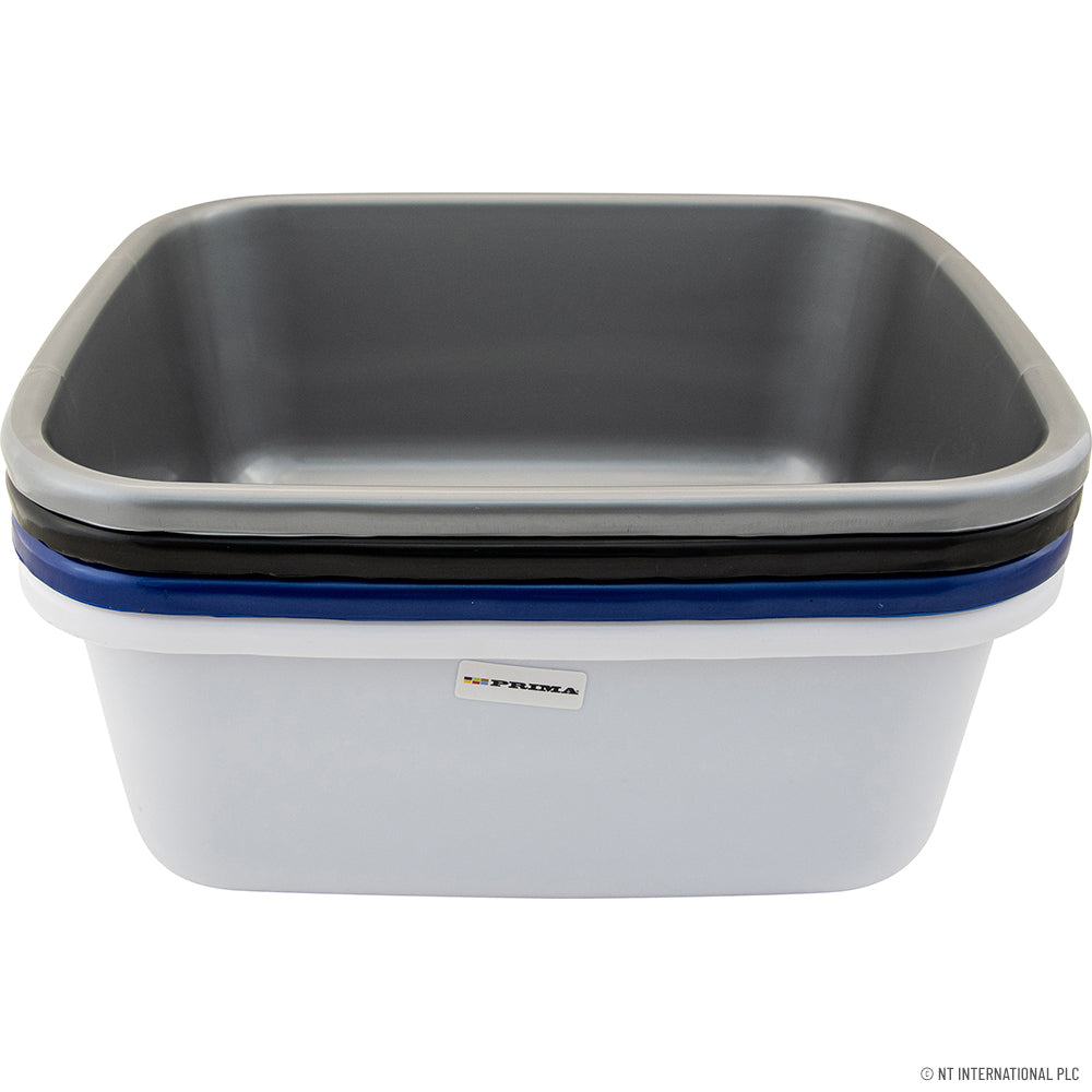 Quadrate Tub - Black,Silver