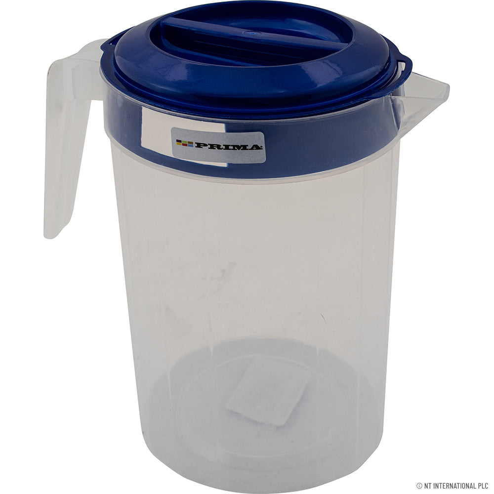 Jug ''Pluto'' Bottom- White,Silver,M.Blue