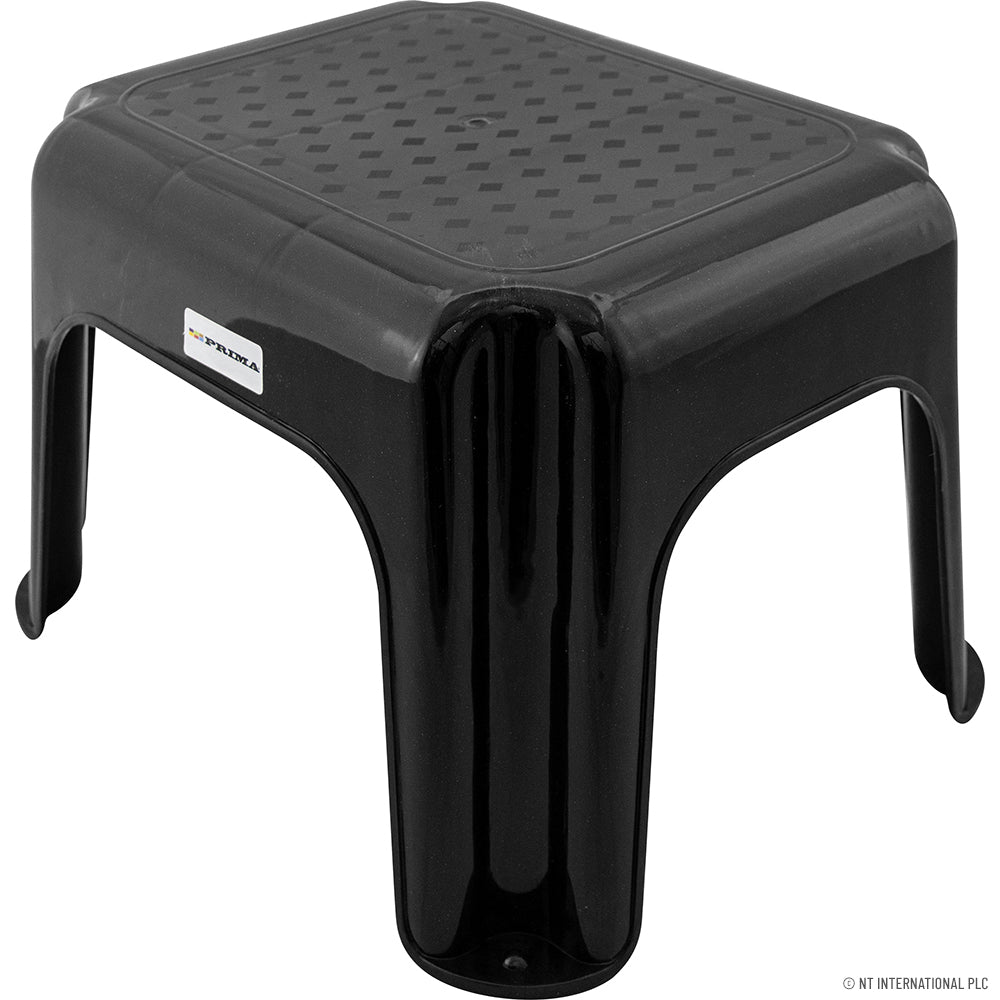 Diamond Step Stool- White, Silver, Black, Bro
