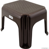 Diamond Step Stool- White, Silver, Black, Bro