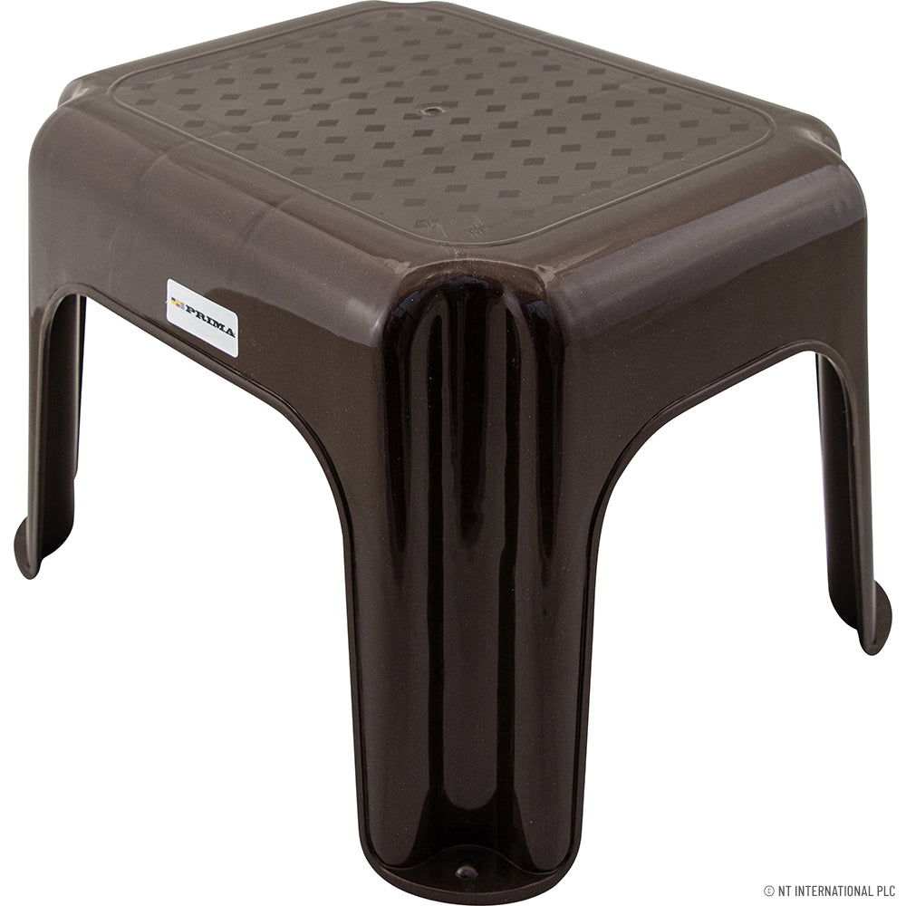 Diamond Step Stool- White, Silver, Black, Bro