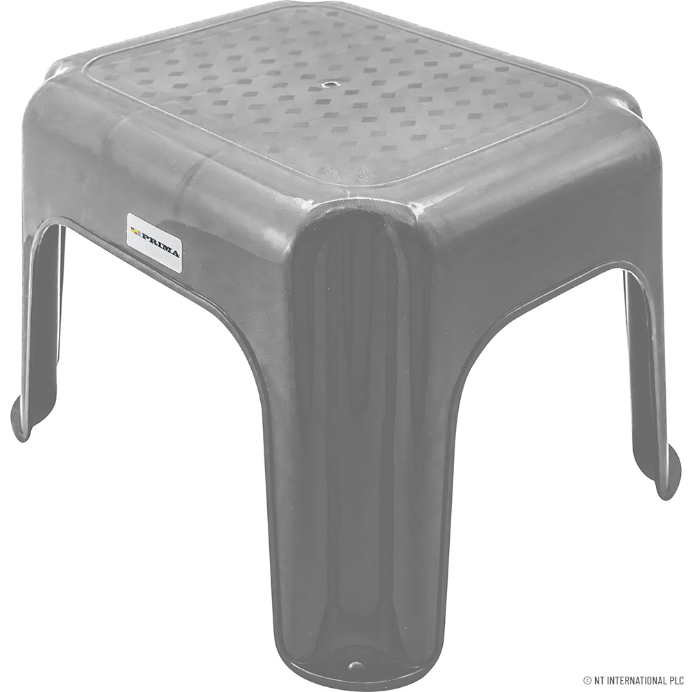 Diamond Step Stool- White, Silver, Black, Bro