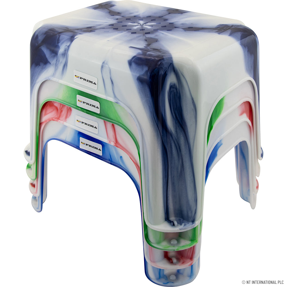 Diamond Step Stool- Red, Blue, Green