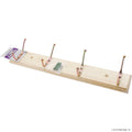 4 Hook Hat and Coat Rack