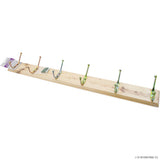 Peak Kit 6 Hook Hat and Coat Rack - Peak Kit