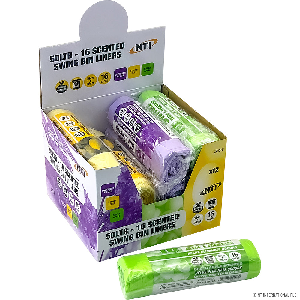 Peak Kit Scented Swing Bin Liners 16pcs - Peak Kit