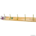 5 Hook Hat And Coat Rak-Pine