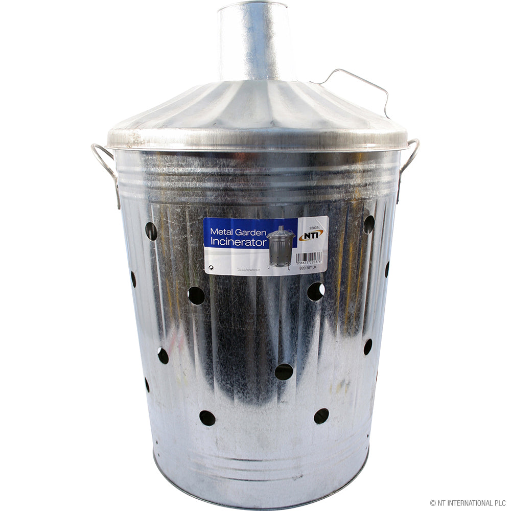 Metal Incinerator Mini - Galvanized