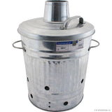 Metal Incinerator Mini - Galvanized