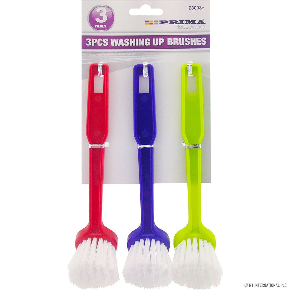 3pc Washing up Brushes