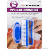 Peak Kit 2pk Nail Brushes On Card - Peak Kit