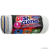 Peak Kit 6pc Bleach Net Dish Cloth Size 30x40cm (12) - Peak Kit