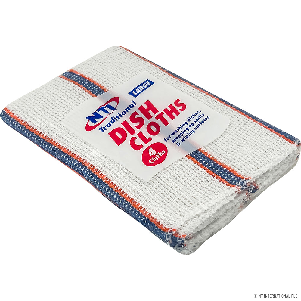 4pc Bleach Net Dish Cloth 38x30cm