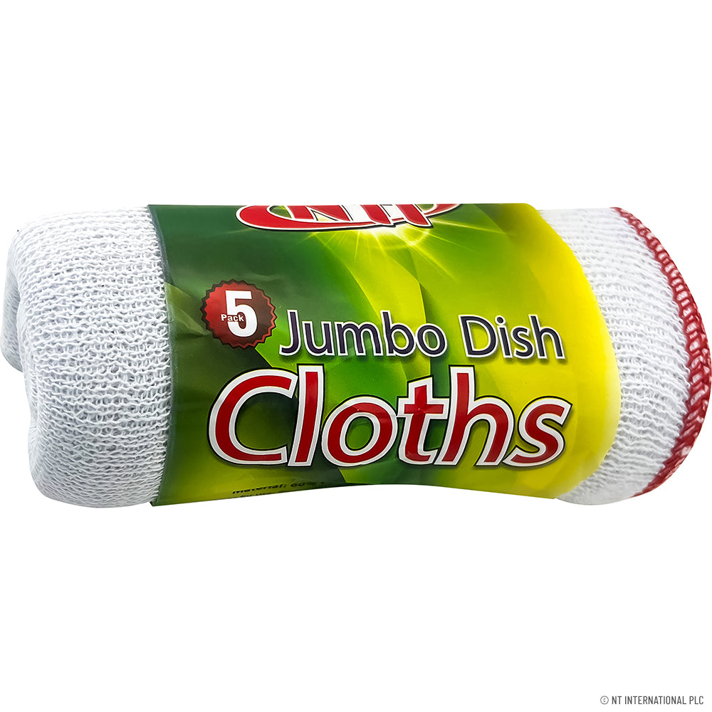 5pc Bleach Dish Cloth 33x33cm (12)