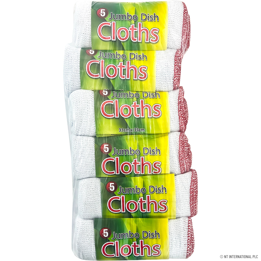 5pc Bleach Dish Cloth 33x33cm (12)