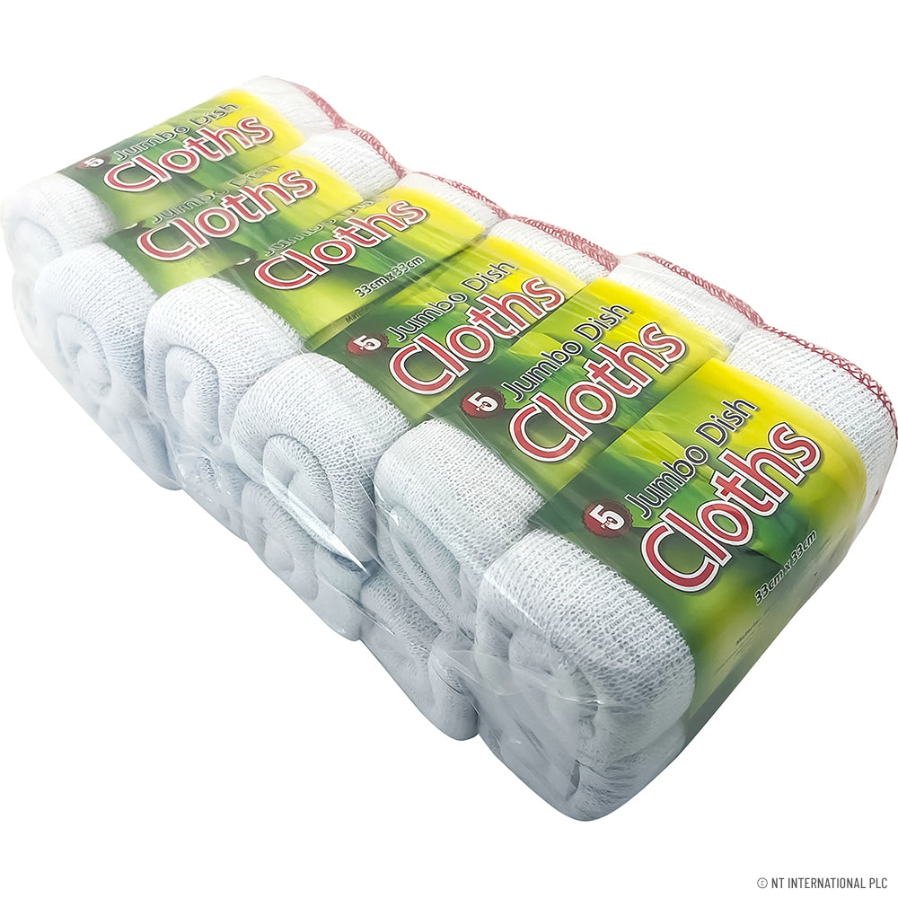 5pc Bleach Dish Cloth 33x33cm (12)