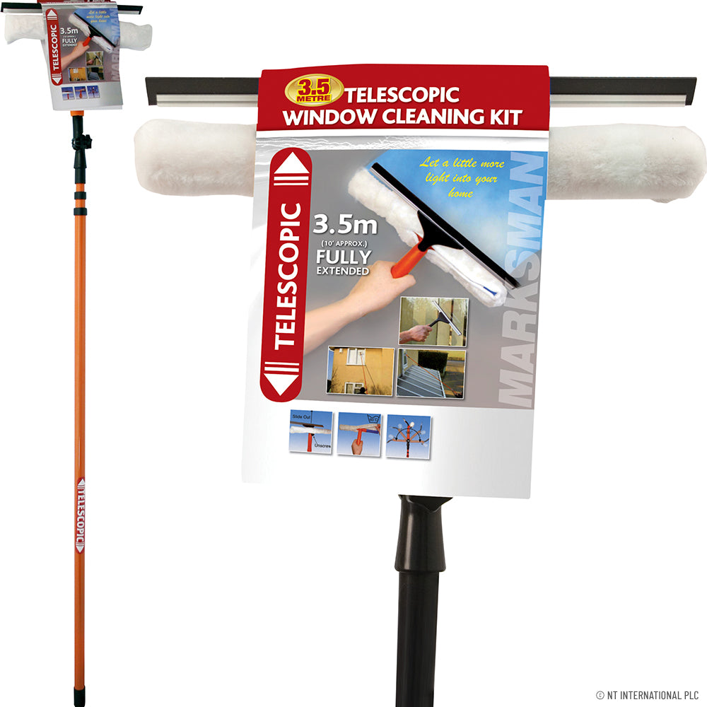 Peak Kit 3.5m Window Cleaner Squeegee Telescopic - Peak Kit