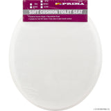 Peak Kit 45cm(18") Soft Toilet Seat - White (Plastic) - Peak Kit