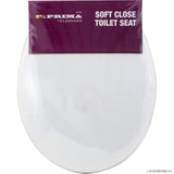 Peak Kit Soft Close Plastic Toilet Seat - White - Peak Kit