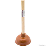 Peak Kit 10.5cm Sink Plunger Wooden Handle - Small - Peak Kit